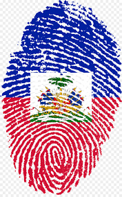 It is a bicolour flag featuring two horizontal bands coloured blue and red, emblazoned by a white rectangular panel bearing the coat of arms of haiti. Gaiti Flag Gaiti Korolevstvo Gaiti