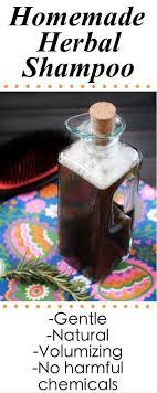 Homemade Herbal Shampoo Recipe Volumizing And Safe For No Poo Baking Soda Shampoo Herbal Shampoos Homemade Shampoo