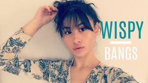 Bangs can be tricky to cut to your liking and sometimes you can wind up with bangs that are too thick. How To Cut Wispy Bangs At Home Youtube