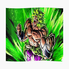 Broly wall scroll poster, japanese anime no fading art print fabric painting poster for home decor (30x45cm style 01) 4.3 out of 5 stars. Broly Posters Redbubble