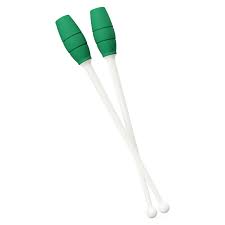 Nunca desista dos seu sonhos! Maca Ginastica Ritmica Conectavel Pro 45cm Branca E Verde Azul Esportes