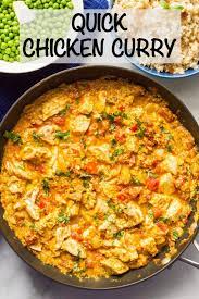 Quick Chicken Curry 15 Minutes Video Recipe Quick Chicken Curry Curry Recipes Chicken Recipes