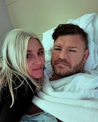 Not the best pic of me for obvious reasons but I couldn't have endured the  last 18 months with out Rebecca by my side. Physically it's been tough but  the mental struggle