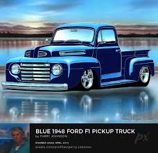 Image result for Brockway Light Blue 1948 Truck