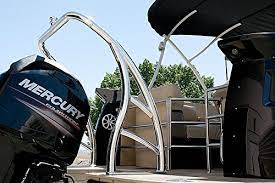 May be used on other pontoon. Aerial Wakeboarding Universal Ski Tow Bar For Pontoon Boats Polished Aluminum Buy Online In Romania At Desertcart Ro Productid 45840111