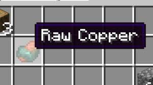 Please briefly describe your submission to your viewers. So They Added Raw Copper To Minecraft Youtube