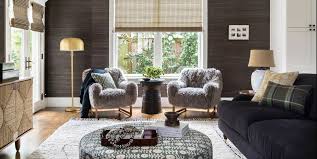 There's just something about a textured blue wall that makes. 20 Beautiful Rooms With Grasscloth Wallpaper Best Grasscloth Wallpaper Ideas