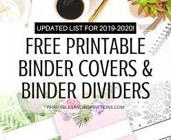The company plan consists of many and narrative financial worksheets. Free Printable Binder Dividers And Binder Covers Floral Printables And Inspirations