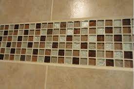 Ideal for wet spaces like your shower and above. Glass Tile Mosaic Tile Bathroom Wall Glass Tile Bathroom Glass Mosaic Tiles