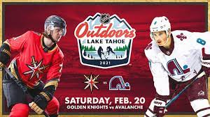 The official instagram of the vegas golden knights of the national hockey league. Vgk To Face Col At Nhl Outdoors At Lake Tahoe On February 20