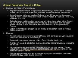 Hidup di alam melayu yang waktu itu masyarakatnya masih dikira baru mengenal islam jika dibanding dengan tempat imam taftazani (timur tengah). Tamadun Melayu Teras Tamadun Malaysia Hasil Pembelajaran Menerangkan