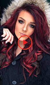 62 Trendy Haarfarbe Hohepunkte Rot Schwarz Haarfarbe Haircolorhighlights Black Color Hair Hair Styles Hair Color Highlights Trendy Hair Color