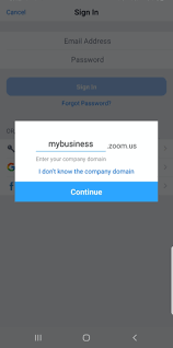 Signing In With Sso Zoom Help Center