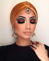 My Favourite Look I Ve Ever Done This Look Is Dedicated To All My South Asian Followers I Hope You Love Makyaj Look Cadilar Bayrami Makyaji Fantastik Makyaj