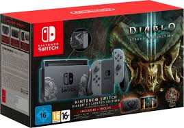 nintendo switch v1 diablo iii limited edition grau 32gb bundle inkl diablo iii eternal collection altes modell preisvergleich check24