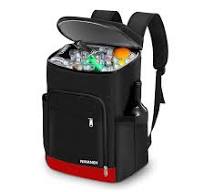 Mochila térmica aislada a prueba de fugas, 38 latas, mochila de picnic  impermeable ligera