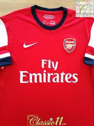Find a new arsenal fc jersey at fanatics. 2012 13 Arsenal Home Football Shirt Original Gunners Soccer Jersey Classic Football Shirts