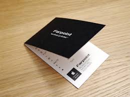 Folded business cards are like standard business cards but with twice the space. 15 Attractive Folding Business Cards Dzinewatch