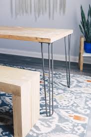While browsing through some furniture ideas on the the drawer front was a piece of reclaimed wood that i had left over from the reclaimed wood console table and the legs were new 1″ pine dowels. Industrial By Design 28 Hairpin Furniture Legs Desk Coffee Cons