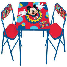 Disney Mickey Mouse Playground Pals Activity Table Set Kids Activity Table Kids Chairs Kids Table Chair Set