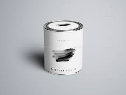 Paint Can Mockup Ad Professional Sponsored Photoshop Mockup Paint Paint Paint Cans Buying Paint Modern Holiday Decor