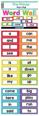 Sight Words Word Wall Preschool Sight Words Sight Words Kindergarten Teaching Kindergarten
