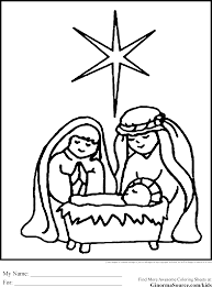This year, i decided we needed to. Simple Nativity Coloring Pages Crafts Pinterest Coloring Pages Nativity Color Nativity Coloring Pages Jesus Coloring Pages Free Christmas Coloring Pages