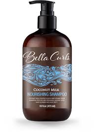 Bella Curls Nourishing Shampoo Coconut Milk Shampoo Coconut Oil For Skin Coconut Oil Skin Care