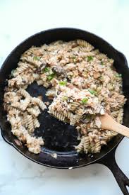 Add mixture to a large bowl. Easy Tuna Noodle Casserole Recipe From Scratch Gluten Free Healthy