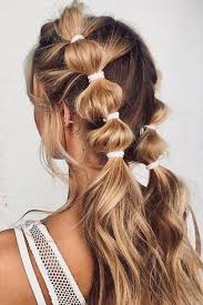 Видео bubble braid ponytail канала briana's braids. Bubble Braids Trend The Easy Way To Up Your Hair Game Glamour Uk
