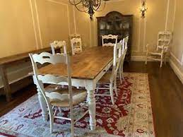 And of course, one of the defining traits of the french country style is the beautifully simple farmhouse dining tables. French Country Dining Room Set Ebay