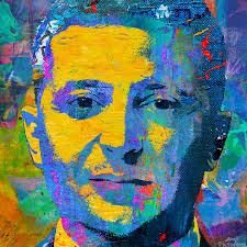 Zelenskyy Yellow and Blue by The Pop Art Factory Wall Art
