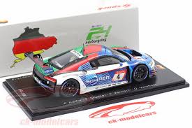 The indicated consumption and emissions values were determined according to the legally specified measuring methods. Spark 1 43 Audi R8 Lms Gt3 4 Winner 24h Nurburgring 2019 Dirty Version Sg520ck Model Car Sg520ck 9580006533494