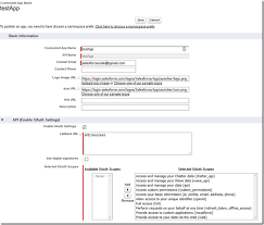For the consumer key and consumer secret, you may call serviceconfiguration on the server when the application starts consumerkey: Salesforce Codes Using Curl To Authenticate To Salesforce Rest Api