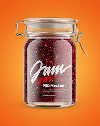 Download Glass Jam Jar With Clamp Lid Mockup In Jar Mockups On Yellow Images Object Mockups Yellowimages Mockups