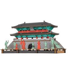 Jeong ji so / jung ziso / хён сын мин / hyun seung min / 현승민. Mini Cardboard Mockup Namdaemun Great South Gate Of Seoul Made In Japan