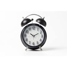Vintage Modern Twin Bell Alarm Table Clock Black Silver Crosley Target Figuring out the time is easy these days, whether with inexpensive wristwatches or the ubiquitous cell phone clock. vintage modern twin bell alarm table clock black silver crosley