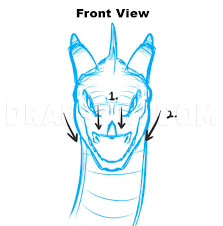 You can see in the image of this drawing how well. How To Draw Dragon Heads Step By Step Drawing Guide By Dawn Dragoart Com