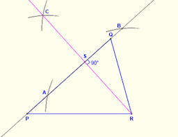 How is the altitude of a triangle used in math? How To Construct Draw One Of The Three Altitudes Of A Triangle Math Open Reference