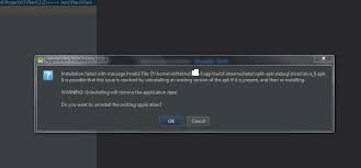 Directly on your phone, from your computer, or with an adb install command. Uninstalling An Existing Version Of The Apk If It Is Present And Then Re Installing Stack Overflow