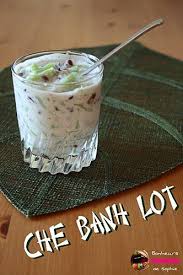 Che Banh Lot Vermicelles Au Pandan Sirop De Canne Desserts Asiatiques Desserts Vietnamiens Recette Asiatique