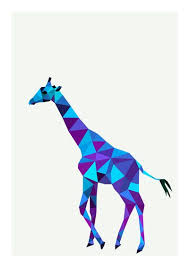 Typography Illustration The Underduck Graphic Design Geometric Art Animal Geometric Animals Geometric Art