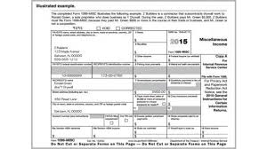 Their business name (if it's different from the contractor's name). Printable Irs Form 1099 Misc For 2015 For Taxes To Be Filed In 2016 Intended For 1099 Template 2016 54419 Irs Forms 1099 Tax Form Tax Forms