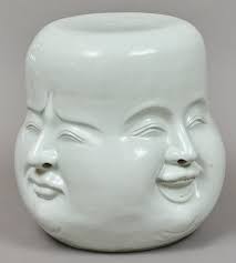 Porcelain Phra Phrom Plant Stand