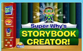 Storybook Creator Pbs Super Why Speaking English Literacy