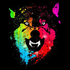 May 30, 2021 · bilder 31.12.2020. Colored Wolf Bright Art Glowing Art Neon