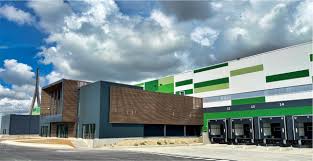 Photo Nouvel entrept logistique  Honfleur : performance cologie et ...