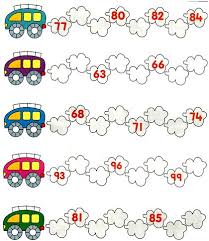 missing numbers worksheet missing numerals free worksheets for kids