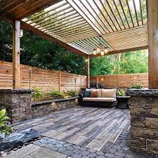 Landscape Design Pros On Instagram Pergola Goals Cmkservicesinc Landscapedesign Deckbuilder Waterfeature Pergola Woodd Pergola Outdoor Pavers Patio