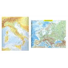 Cartina geografica dell'europa fisica e politica. Cartina Geografica Fisica Politica Plastificata Europa Cartolibreria Bonagura